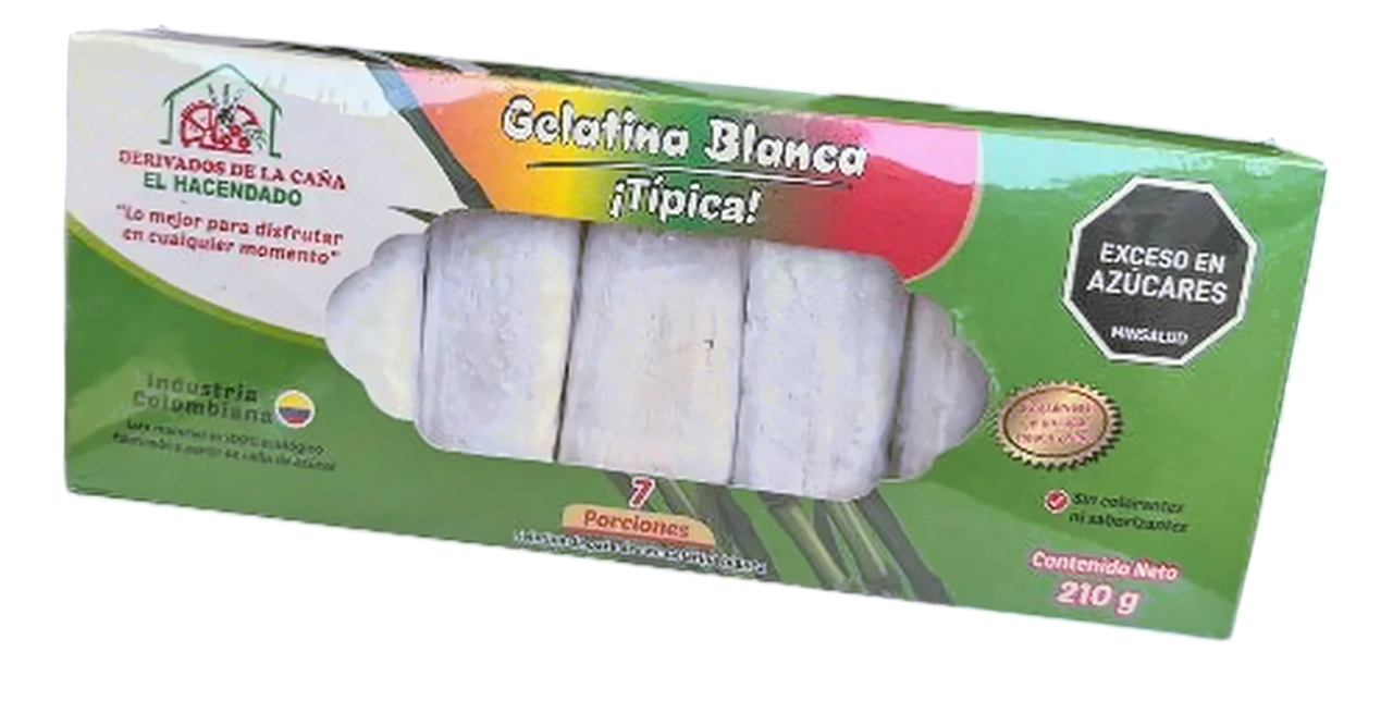 Gelatina Blanca Caja Ecológica